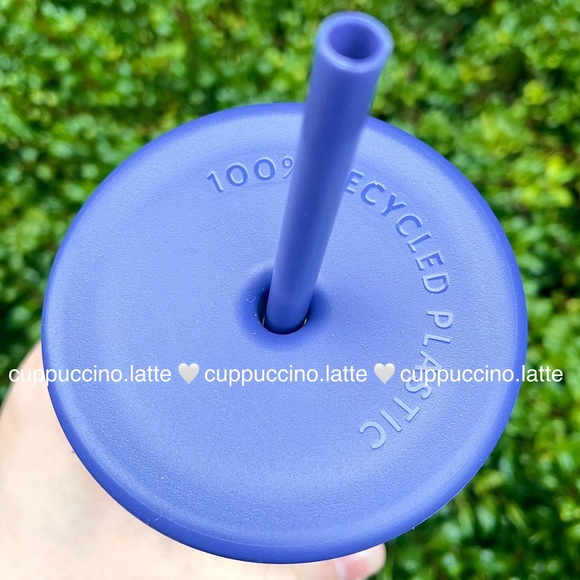 💙NWT💜Starbucks 2025 Purple/Blue Recycled Triangle Glass Tumbler & Ceramic Mug - Picture 5 of 11